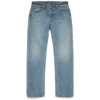 Raka Denim jeans i ljus tvätt