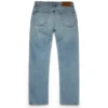 Raka Denim jeans i ljus tvätt