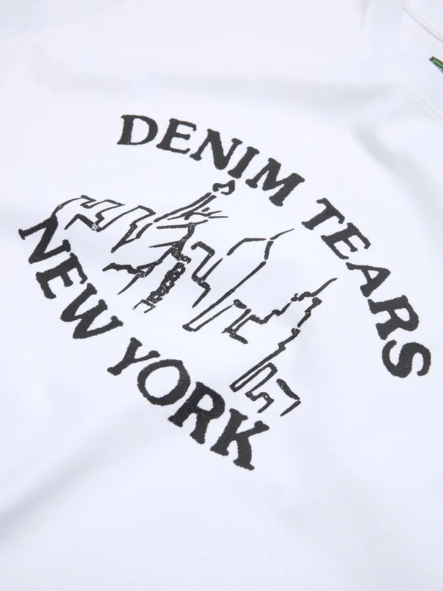 Skyline-T-shirt, vit